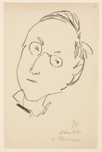 Portret van Paul Léautaud door Henri Matisse