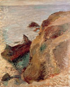 Rotsen en de zee door Henri Matisse