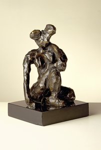 Zittende vrouw (brons) door Henri Matisse