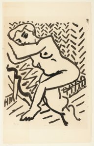 Klein licht houtsnede door Henri Matisse