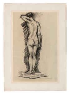 Staand vrouwelijk naakt op de rug gezien door Henri Matisse