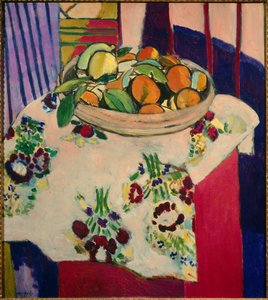 Stilleven met sinaasappels 1912 (olieverf op doek)