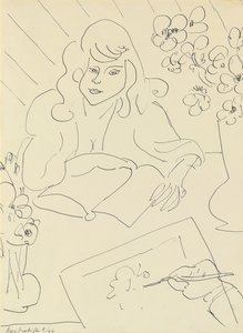Het model door Henri Matisse