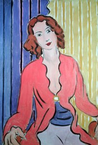 Vrouw in Perzisch kostuum door Henri Matisse