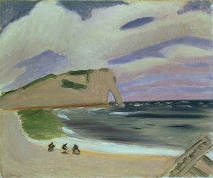 Vrouwen op het strand, Etretat door Henri Matisse