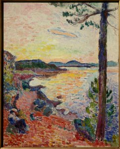 le gouter golfe de saint tropez 1904 (olieverf op doek)