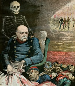 Karikatuurportret van Otto von Bismarck door Henri Meyer