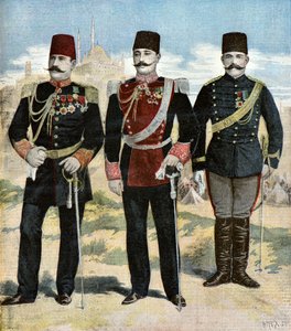 Officier van het Ottomaanse leger door Henri Meyer