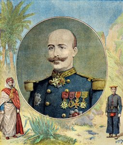 Portret van generaal Oscar de Negrier door Henri Meyer