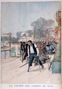 De race van de houten benen, 1895 door Henri Meyer
