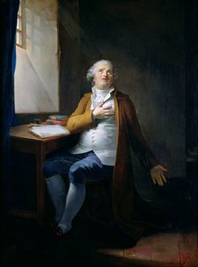 Louis XVI (1754-93) in de Tempel, c.1795 door Henri Pierre Danloux