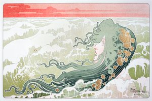 La Vague (De Golf) Poster door Henri Livemont