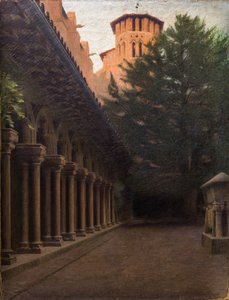 Klooster van de Augustijnen in Toulouse door Henri Rachou