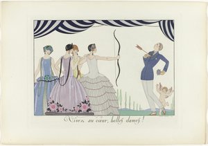 Visez au coeur, belles dames! (Le Bonheur du Jour ou Les Graces à la Mode)