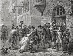 De vrijlating van de gematigden, 1794, uit 