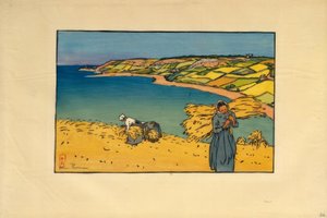 De baai van Launay (Loguivy)