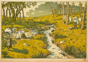 De Beek door Henri Rivière