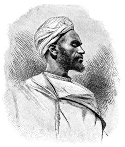 Een Arabische kameeldrijver, Noord-Afrika