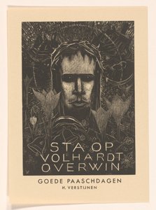 Paaskaart van Henri Verstijnen
