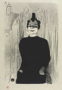 Bij de Gaieté Rochechouart: Nicolle door Henri de Toulouse-Lautrec