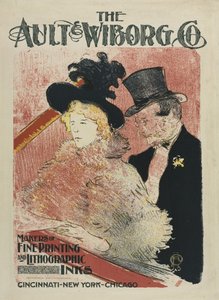 Op het concert door Henri de Toulouse-Lautrec