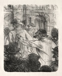 Aan de voet van de Sinaï: De Lakenhal, Krakau door Henri de Toulouse-Lautrec