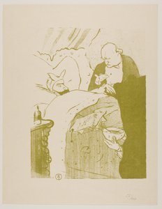 Carnot is Ziek! door Henri de Toulouse-Lautrec