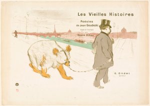 Omslag en Frontispice van Les Vieilles Histoires door Henri de Toulouse-Lautrec