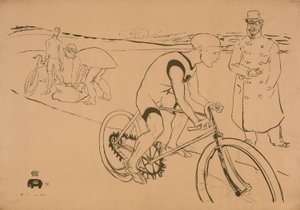Fiets Michael door Henri de Toulouse-Lautrec