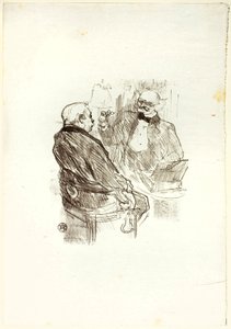 Georges Clemenceau en de optometrist, Mayer, uit Au Pied du Sinaï