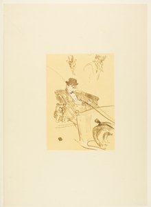 Goedemorgen meneer Robin door Henri de Toulouse-Lautrec