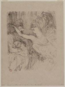 Guy en Mealy, in "Parijs die marcheert" door Henri de Toulouse-Lautrec