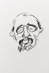 Henri Toulouse-Lautrec. Zelfportret.
