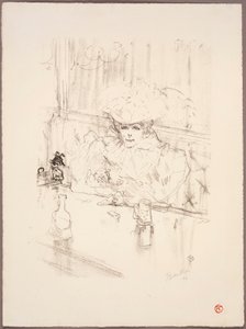 In de Hanneton door Henri de Toulouse-Lautrec