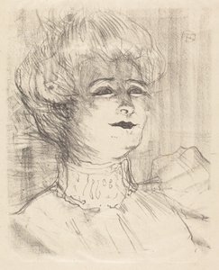 Jeanne Hading door Henri de Toulouse-Lautrec