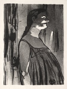 Le Café-concert: Mme. Abdala door Henri de Toulouse-Lautrec