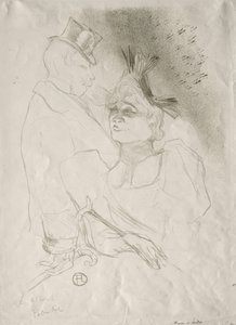 Lener en baron door Henri de Toulouse-Lautrec