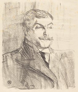 Lucien Guitry door Henri de Toulouse-Lautrec