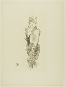 Mary Hamilton door Henri de Toulouse-Lautrec