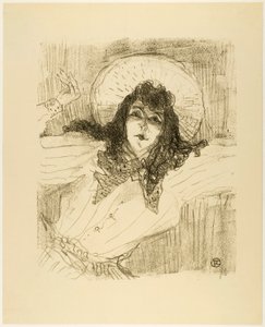 May Belfort, uit Treize Lithographies door Henri de Toulouse-Lautrec
