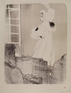 Miss May Belfort door Henri de Toulouse Lautrec