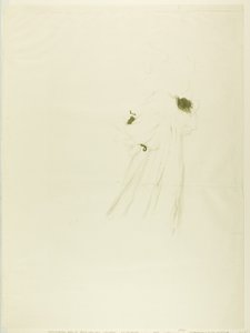 Miss May Belfort (grote plaat) door Henri de Toulouse-Lautrec