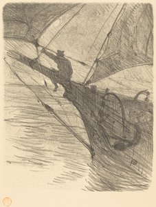 Oceano Nox door Henri de Toulouse-Lautrec