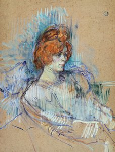 Op het podium door Henri de Toulouse Lautrec