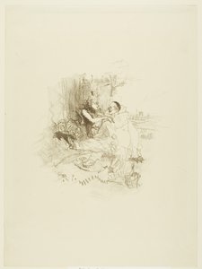 Picknick door Henri de Toulouse-Lautrec