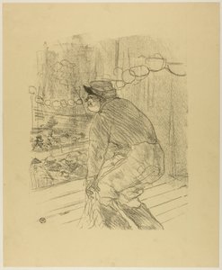 Polin, uit Dertien Lithografieën door Henri de Toulouse-Lautrec