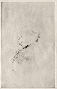 Portret van M. X. door Henri de Toulouse-Lautrec