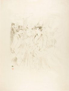 Promenade door Henri de Toulouse-Lautrec
