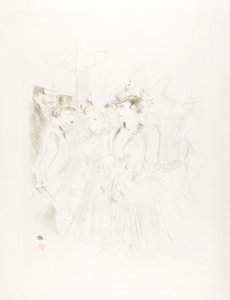 Promenade door Henri de Toulouse-Lautrec