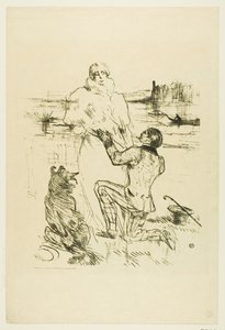 Voorstel (eerste plaat) door Henri de Toulouse-Lautrec